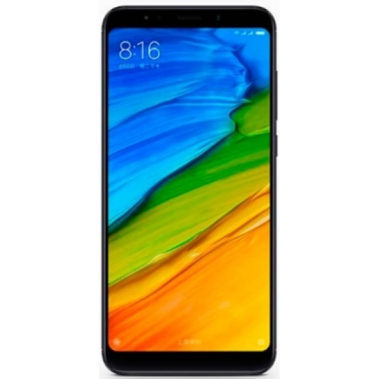 Xiaomi Redmi 5 Plus Smartphone 18:9 Full Screen MIUI 9 64GB Camera Touch ID 4000mAh Battery Global Version - Negro