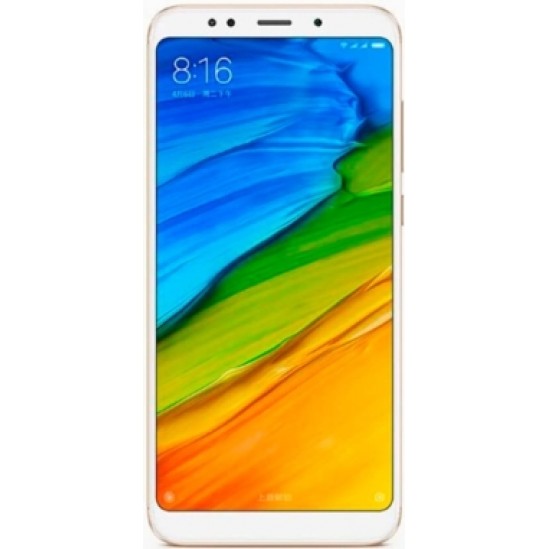 Xiaomi Redmi 5 Plus Smartphone 18:9 Full Screen MIUI 9 64GB Camera Touch ID 4000mAh Battery Global Version - Oro