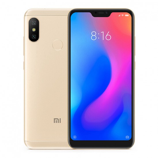 Xiaomi Redmi 6 Pro 64GB MIUI 9 4000mAh Touch ID 19:9 FHD+ Screen - Oro